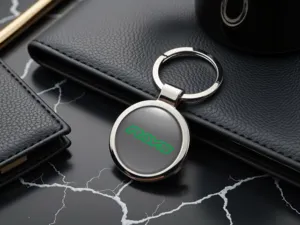Rays Anelli Chiave Personalizzati Lucidi Metallo Robusto